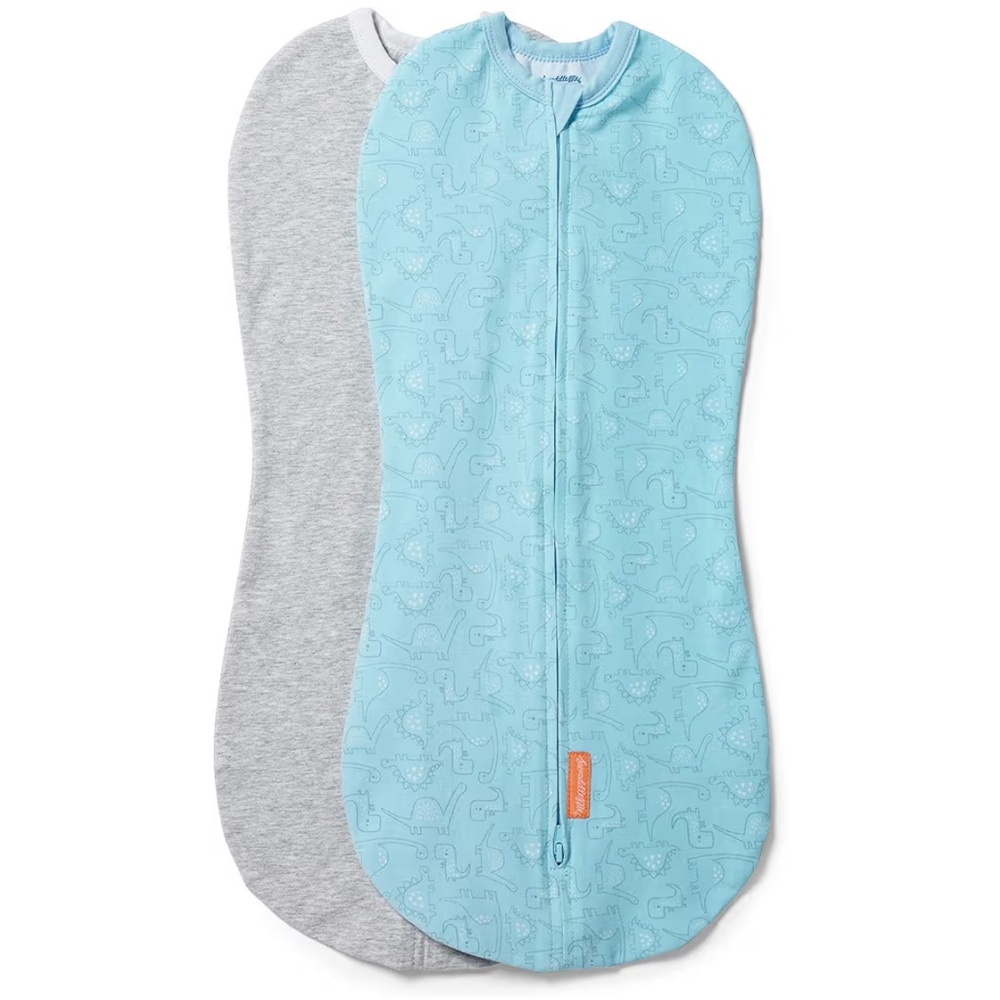 SwaddleMe Baby Swaddles in Blue and Gray